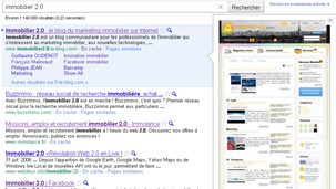 google immobilier