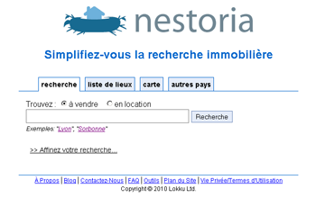 Nestoria immobilier