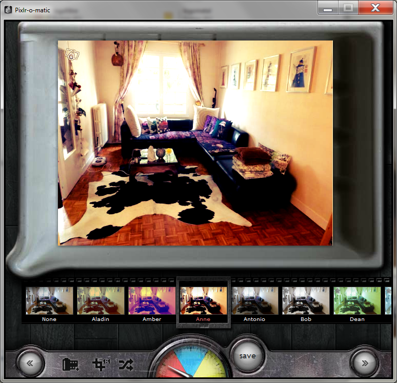 Exemple d'utilisation de Pixlr-O-matic