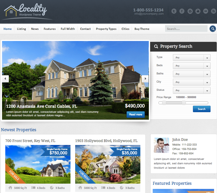 wordpress-immobilier-locality