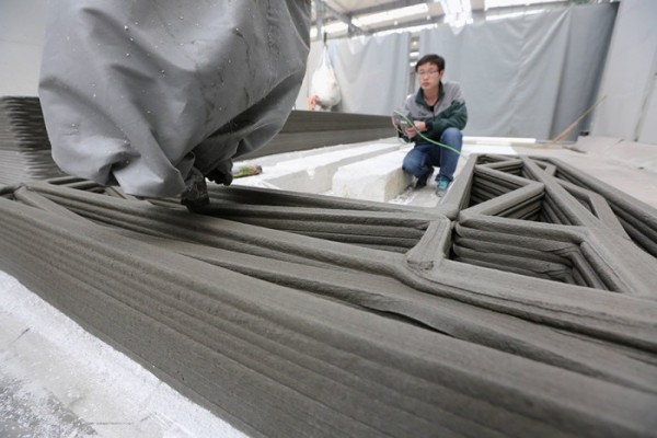 L'imprimante qui fabrique les murs des maisons