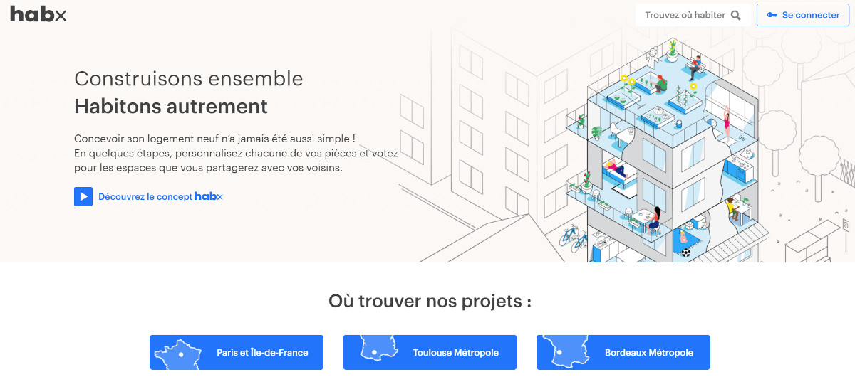 Habx Startup Immobilier Levee Fonds