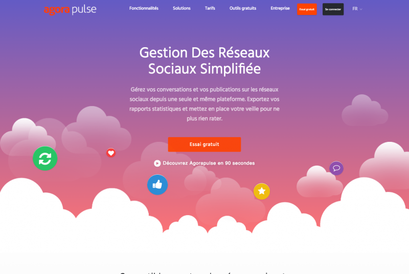 Agorapulse Plateforme Reseaux Sociaux