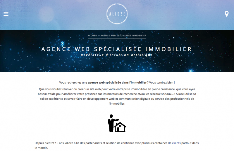 Alioze Agence Communication Immobilier