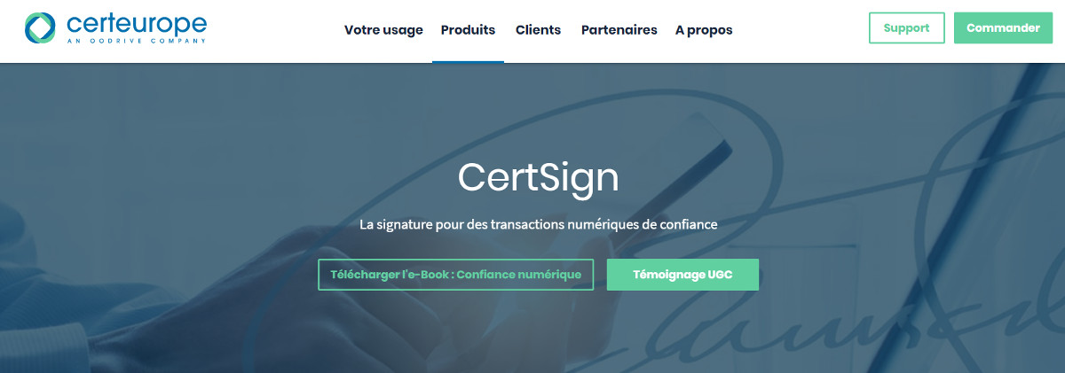 Certsign Immobilier Signature Electronique Siteinternet