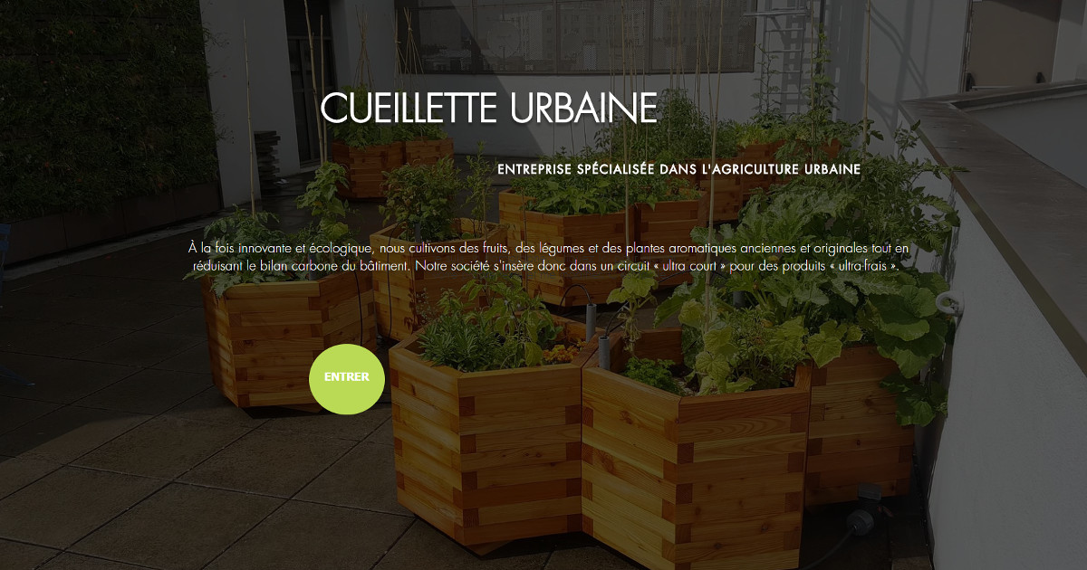 Cueillette Urbaine Vivatech Espaces Verts Immobilier Startup