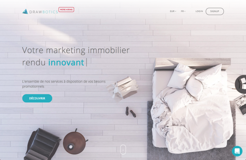 Drawbotics Marketing Immobilier