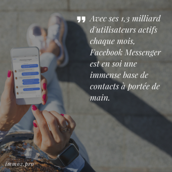 Facebook Messenger Immobilier