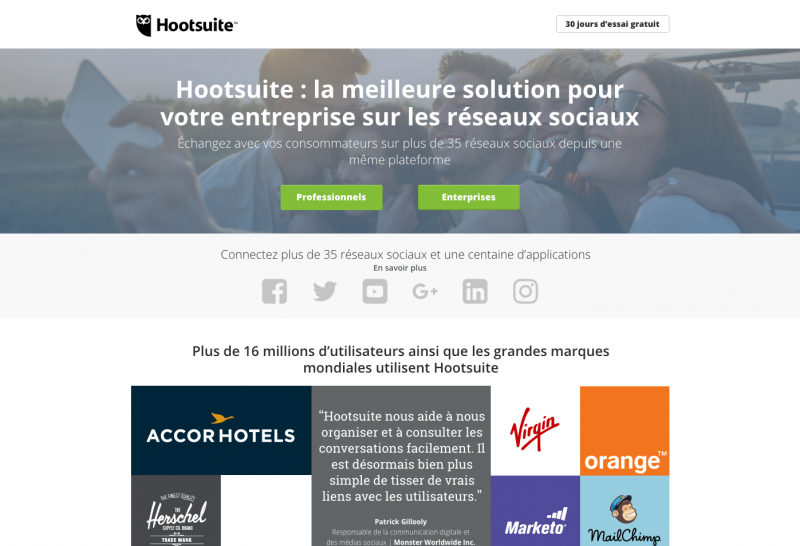 Hootsuite Reseaux Sociaux Immobilier