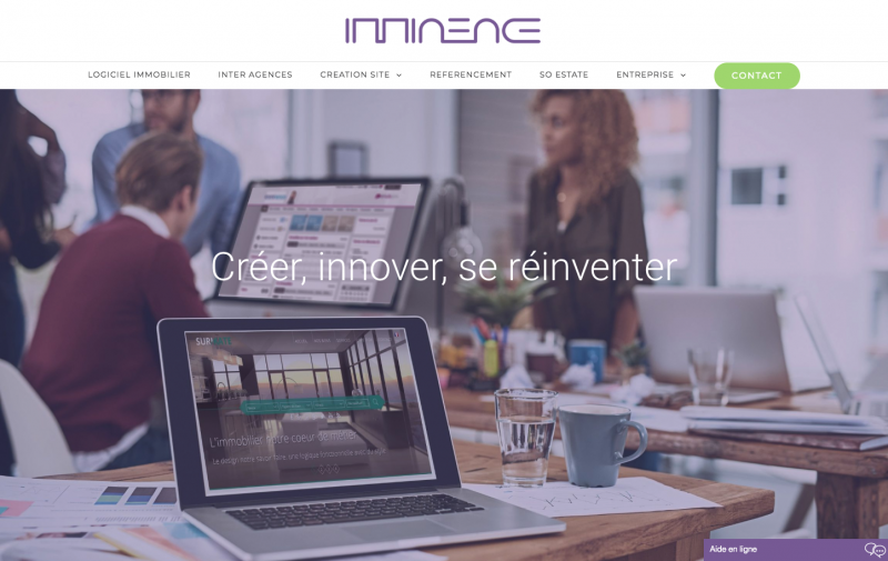 Imminence Logiciel Site Agence Immobilier