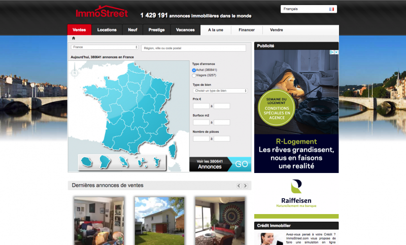 Immostreet Portail Immobilier International