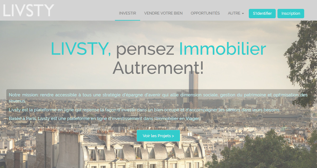 Livsty Vivatech Startup Immobilier Presentation