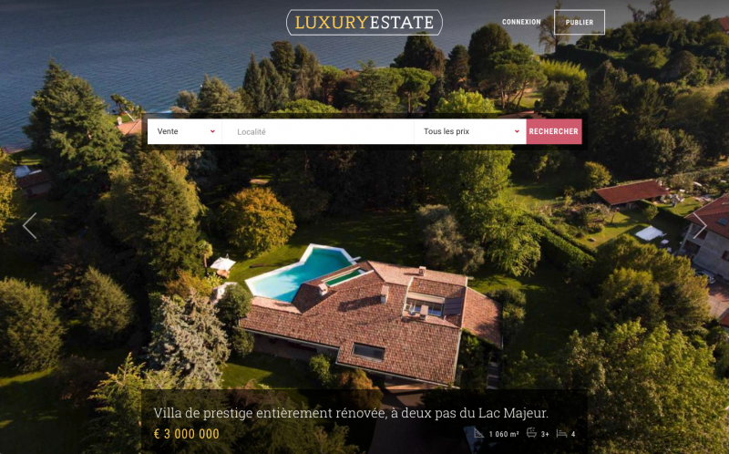 Luxury Estate Portail Immobilier International Luxe Acheteurs Etrangers