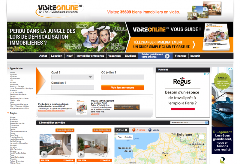 Visit Online Immobilier Video