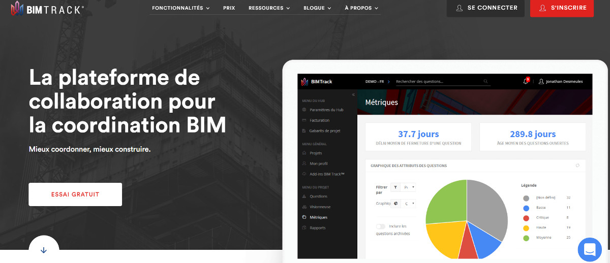 Bimtrack Plateforme Bim Immobilier Illustration