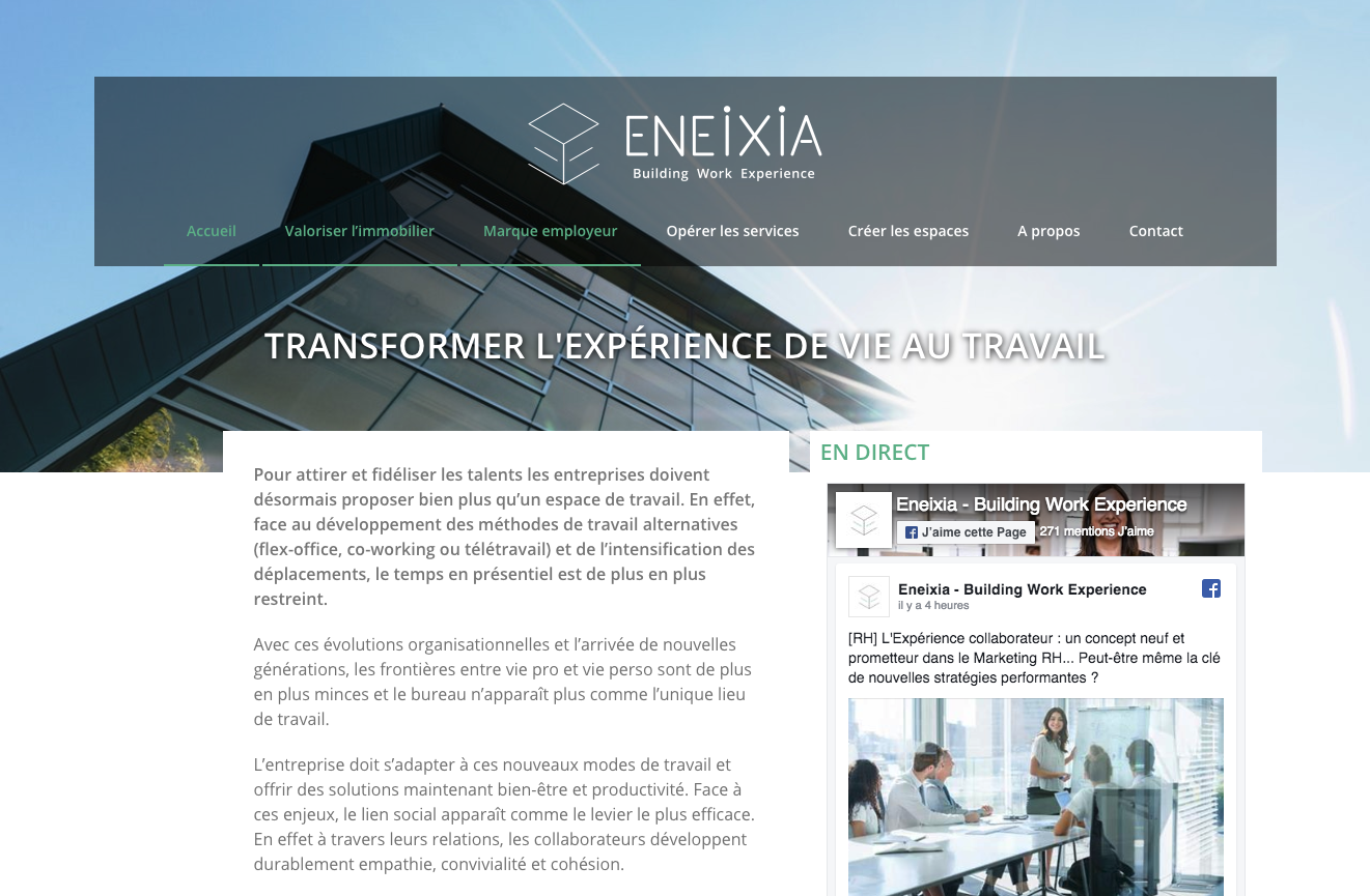 Eneixia Travail Collaboratif Espace Travail Bureaux