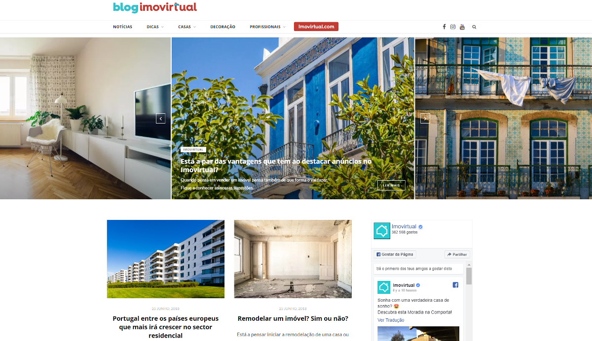 Imovirtual Blog Portail Immobilier Portugal Marketing