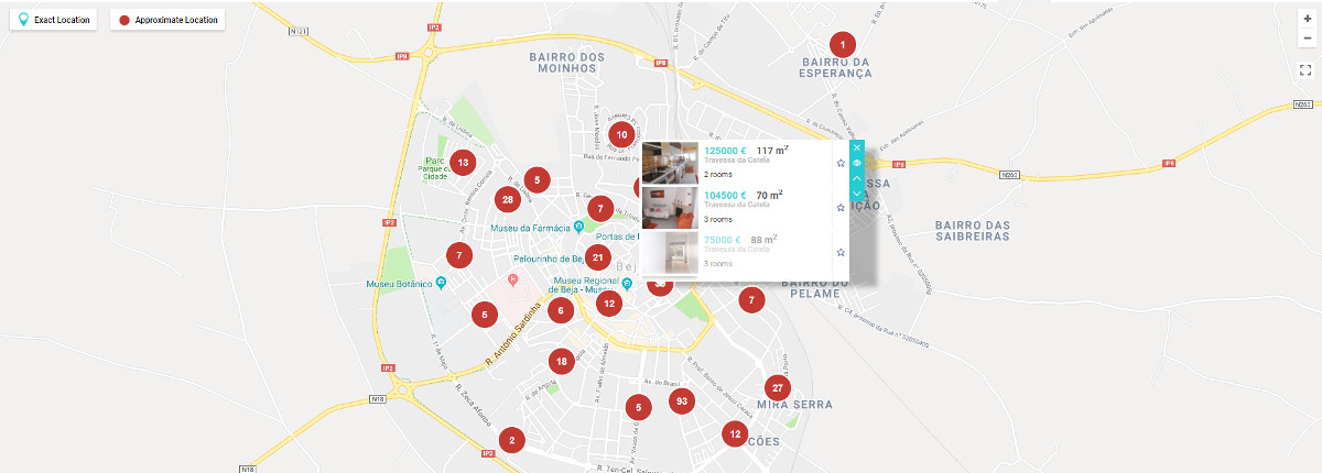 Imovirtual Portail Immobilier Portugal Geoloc Listing