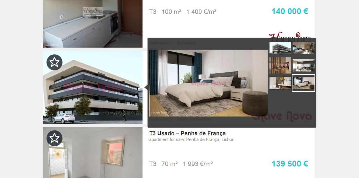 Imovirtual Strategie Portail Immobilier Leader Resultats Recherche Photo Hover