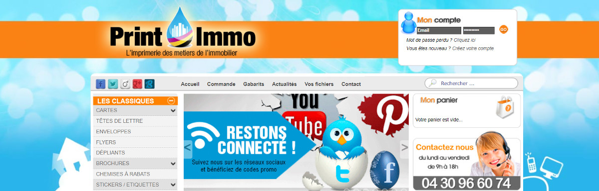 Printimmo Imprimerie Professionnels Immobilier