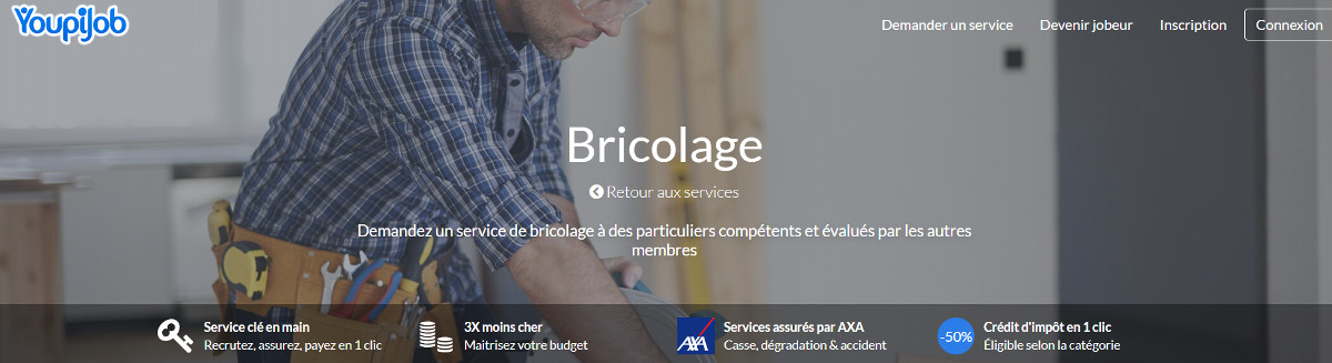 Youpijob Plateforme Reservation Travaux Bricolage