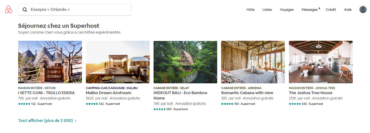 Airbnb Exemple Location Saisonnier Professionnels Immobilier Superhost