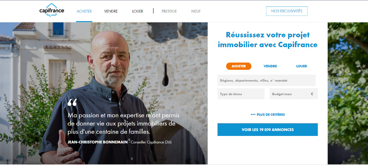 Capifrance Reseaux Mandataires Immobilier