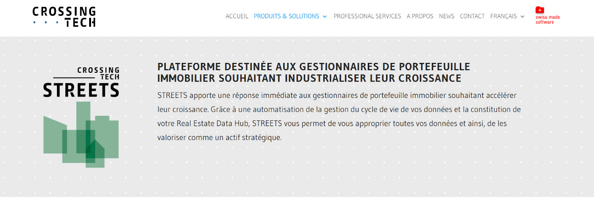 Crossingtech Street Data Immobilier