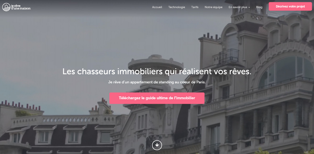 Jerevedunemaison Chasseurs Immobilier Homepage