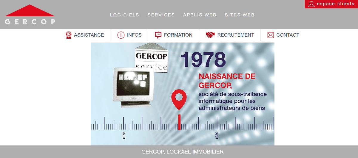 Gercop Editeurs Logiciels Professionnels Immobilier