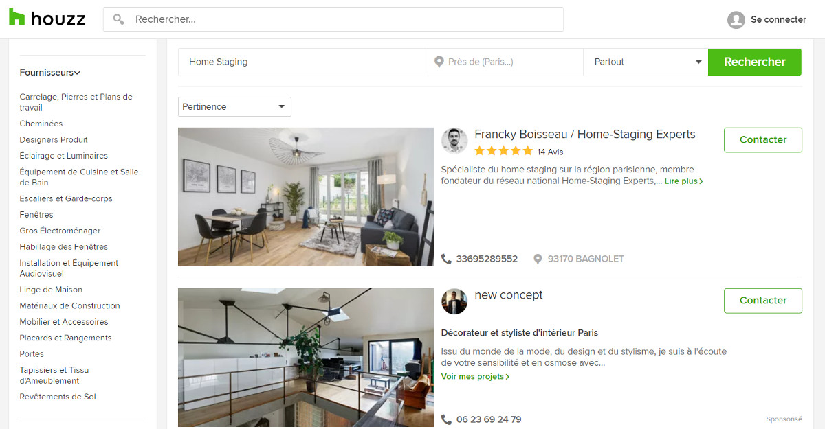 Houzz Hoemestaging