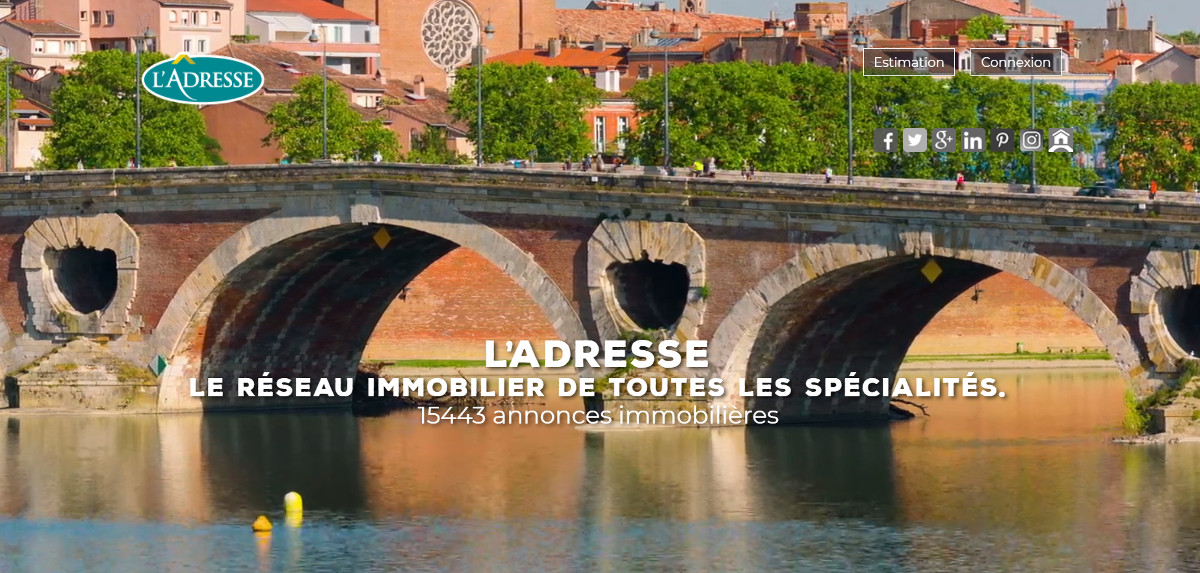 Ladresse Reseaux Immobilier Franchise Annuaire Professionnels