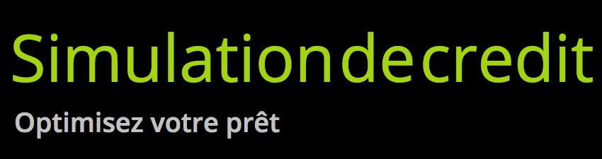 Logo Simulation de Crédit