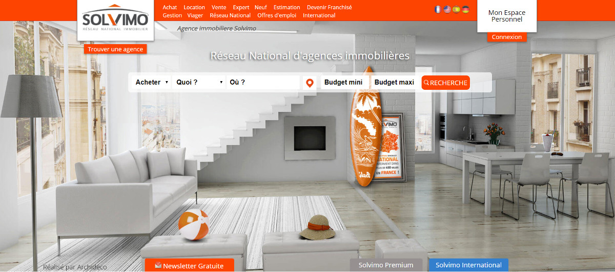 Solvimo Reseau National Agence Immobilier