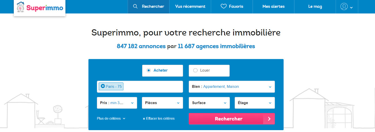 Superimmo Portail Immobilier France Annuaire