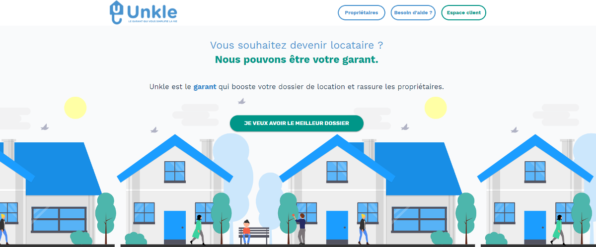 Unkle Startup Immobilier Rent Garant Gestion Locative