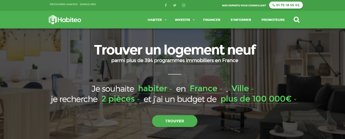 Habiteo Startup Immobilier Construction