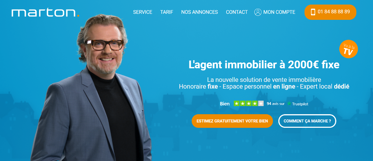 Marton Agence Immobiliere Prix Fixe Analyse Business Model Marketing