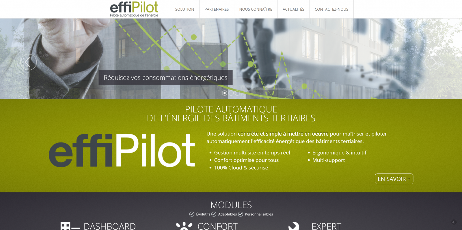 Effipilot Logiciel Consommations énergétiques