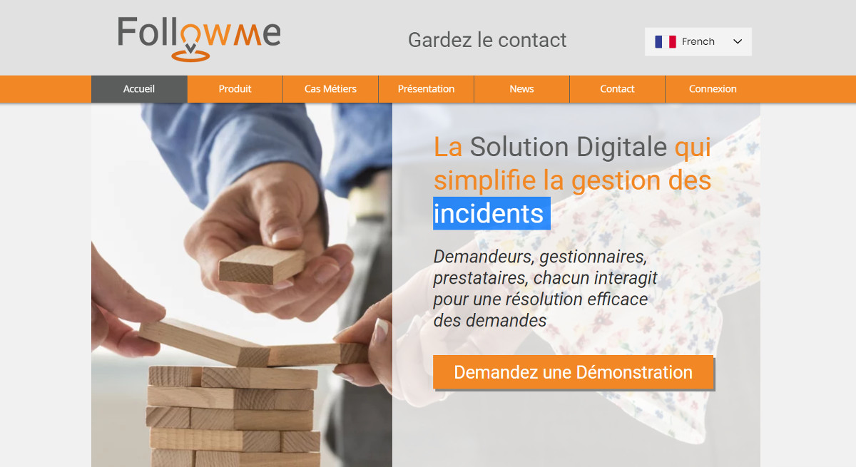 Followme Gestion Incidents Immobilier Logiciel Homepage