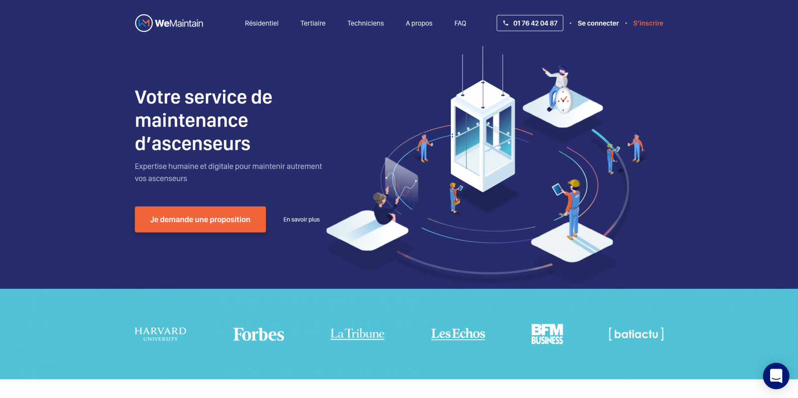 Wemaintain Service Maintenance Ascenseurs Immobilier 20