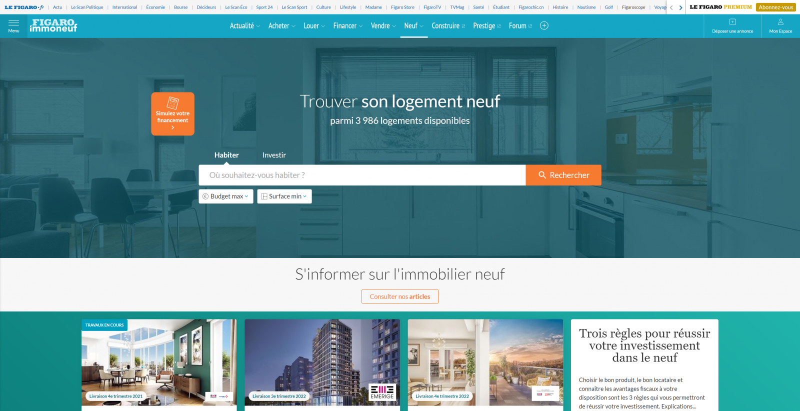 Figaroimmo Neuf Portail Immobilier Neuf