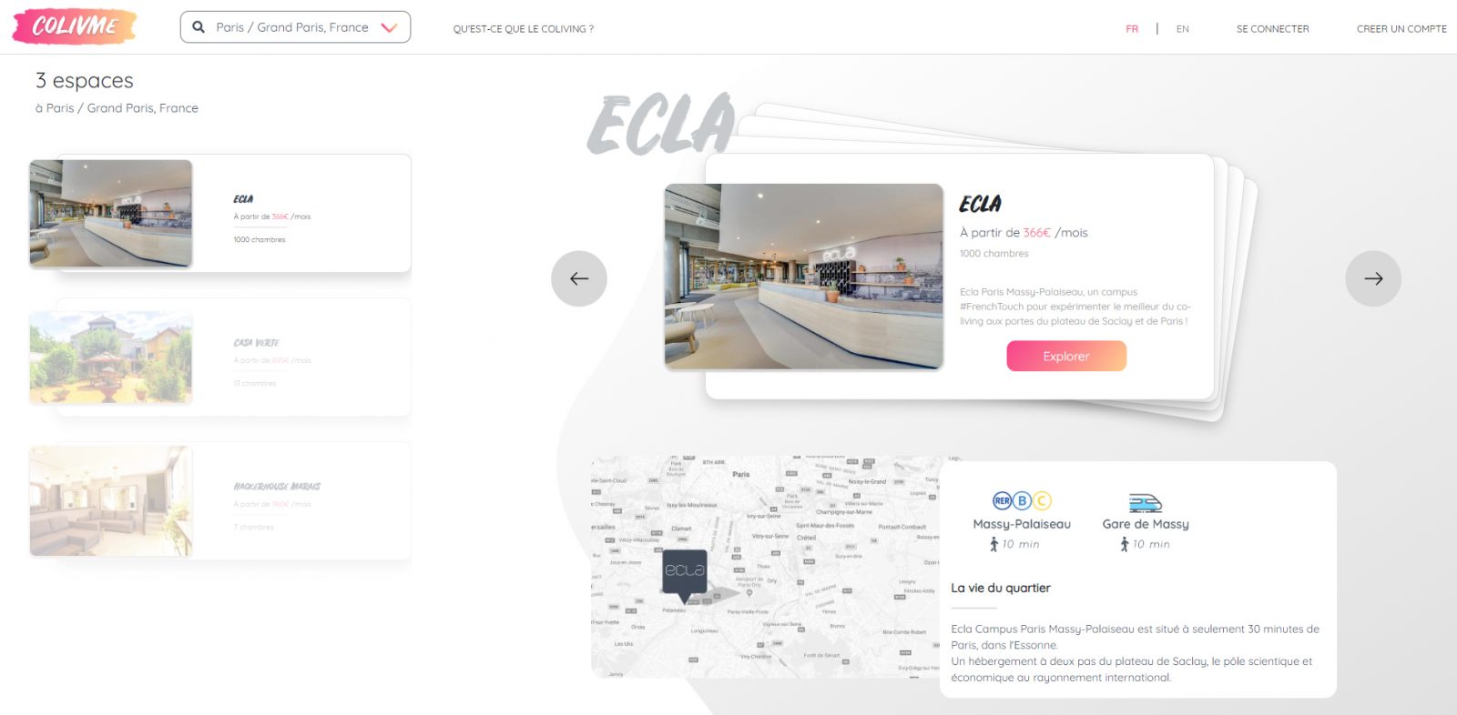 Bnp Real Estate Colivme Marketplace Coliving Illustration Selection Bien