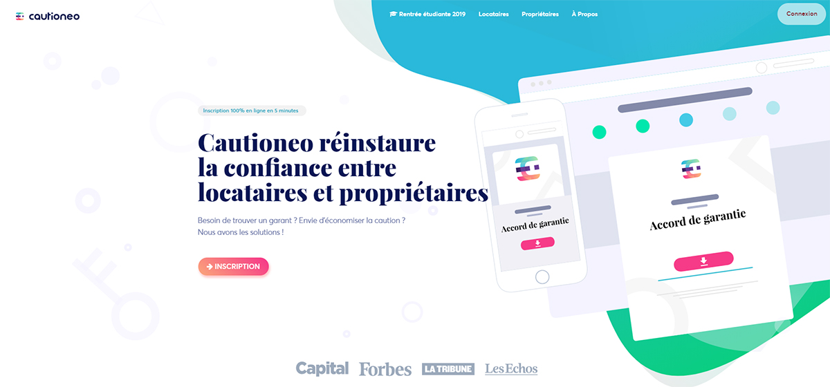 Cautioneo Startup Immobilier Rent2019 Salon Nouvelles Technologies Finaliste Concours