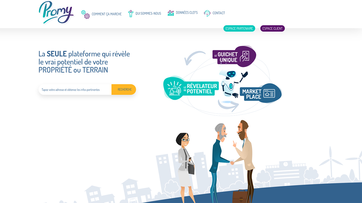 Promy Startup Immobilier Rent Salon Marketing Nouvelles Technologies Finalistes Concours