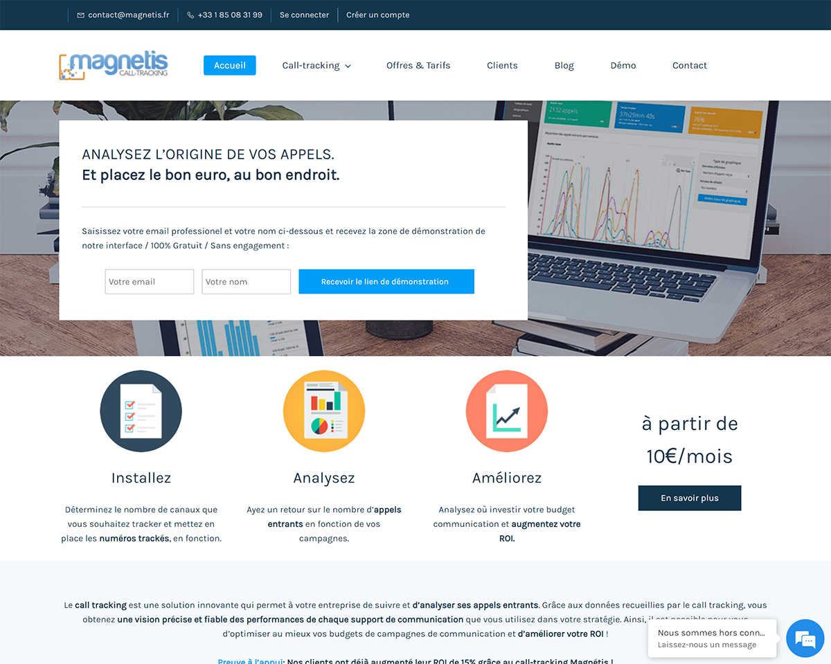 Magnetis Solution De Call Tracking 1 1