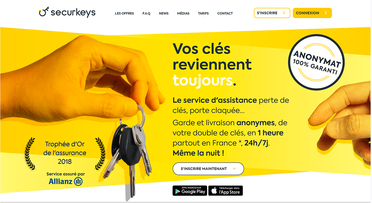 Securkeys Garde Et Livraison De Cles 1